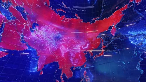 World Map News Background