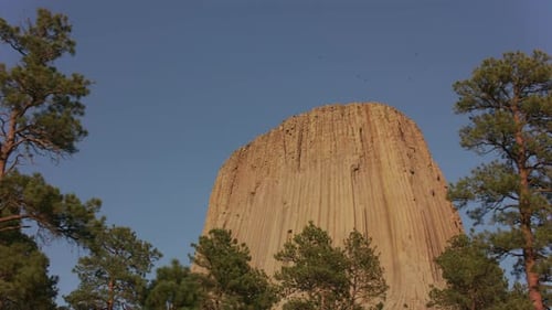 Devils Tower, Wyoming. Weitwinkel