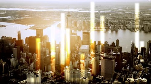 Smart City Connected Wireless AI Artificial Intelligence Cloud Computing