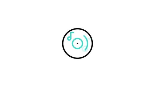 Animiertes CD-Symbol