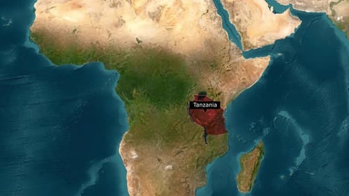 Tanzania Map