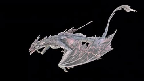 Drachen beißen untätig