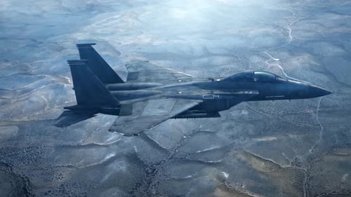 F‑15 Eagle Strike: Supersonic Jet Fighter Attack 4K