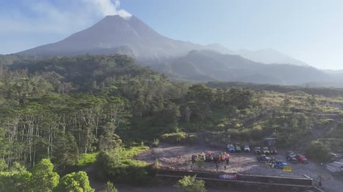 Aerial Mount Merapi