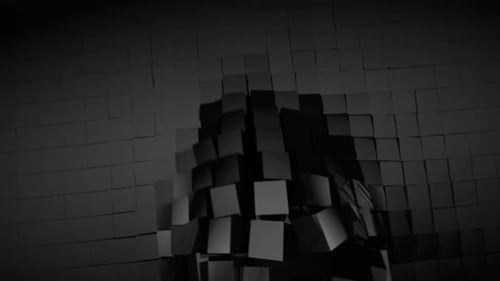 Dynamic 3D Cube Shatter Image Reveal