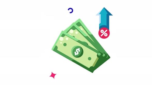 Growing Money, Interest Rate Increase, Financial Growth, Investment Returns, Wealth Building, Financ