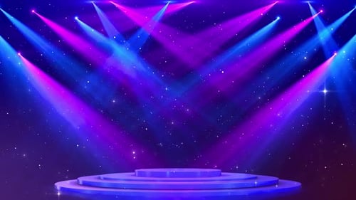 Futuristic Sci-Fi Abstraction , Abstract flickering lights cyan laser 3d Disco ball, dance festival,