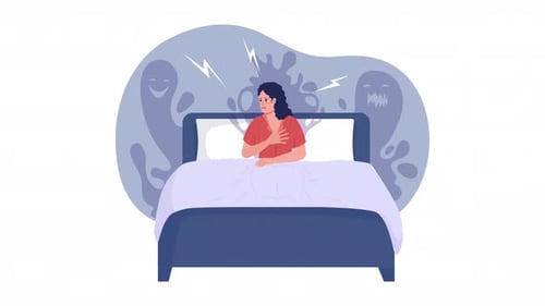 Animated Isolated Anxiety Set