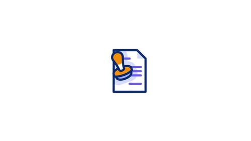 Stamp Animated Icon