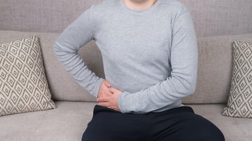 Man Appendix Pain