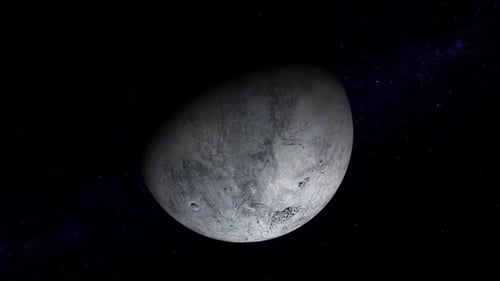 Mond, Planet, animiert