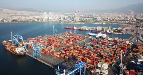 Drone View of the Port