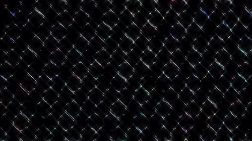 Shimmering Abstract Digital Grid Background Loop