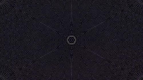 Abstract background moving stripes and flashing with shining light dots. Animation with circles