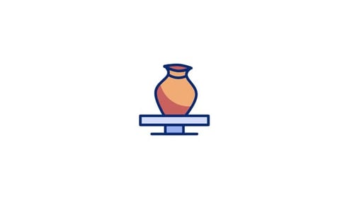 Potterwheel Animated Icon