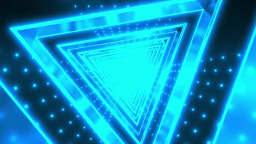 Neon Pulse Tunnel Background