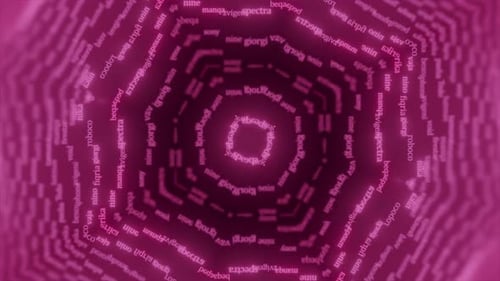 Red Kaleidoscope VJ Loops