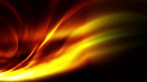 Dynamic Glowing Fluid Light Streaks Abstract Background