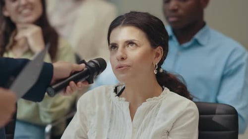Conférence de réunion d'entreprise