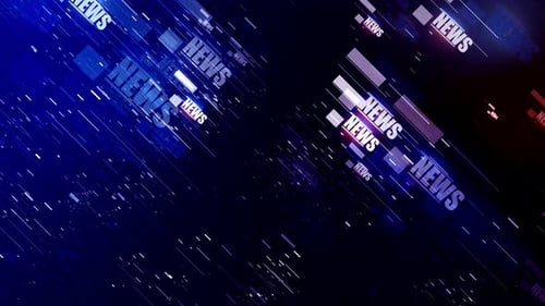 Line News Background Loop