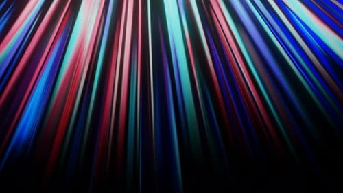 Bunter abstrakter Neonstrahl - Nahtloser Loop-Hintergrund