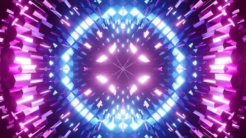 Purple And Blue Vj Loop Background Eye For Party Disco Ball HD