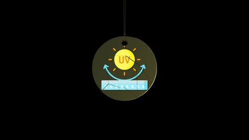 Modern UV Level Indicator Reveal Animation