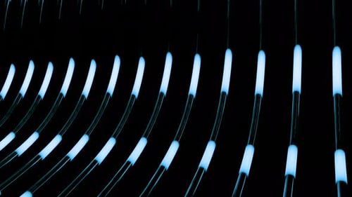 Abstract Neon Vertical Lines Background Loop