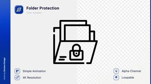 Animation Folder Protection Icon