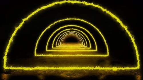 Sci-Fi Light Swirl Loop