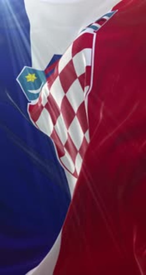 Flagge Kroatiens
