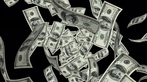 Dollars Burst: Geldschauer