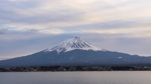 fuji mountain at Kawaguchiko Lake,Japan