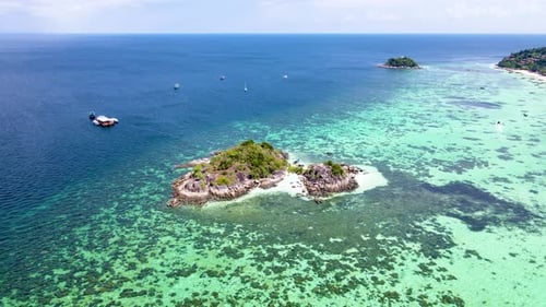 Koh Lipe Island Thailand Beach a Tropical Island with a Blue Ocean