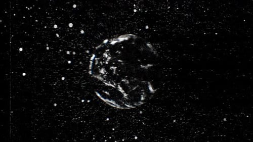 Glitch Loop zur Weltraumbeobachtung