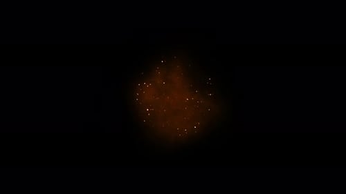 VFX Element: Realistischer Feuerblitz