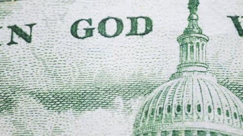 Capitol Building on Fifty Dollar Bill
