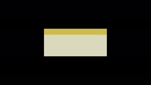 Aspect Collection: Colorful rectangular lower third animation with squared dots expanding and collap