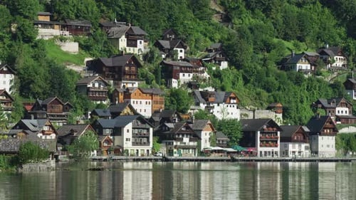 Houses in Hallstatt, Austria