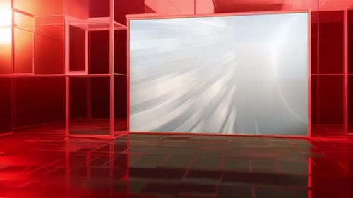 Dynamic TV Studio Setup: Interactive Virtual Set for Multimedia Journalism