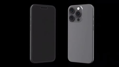 Tela de maquete de telefone