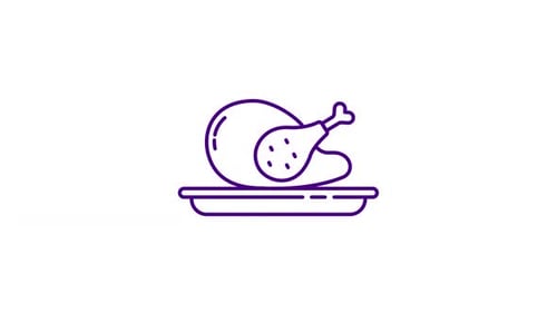 Animated Chicken Dish lcon