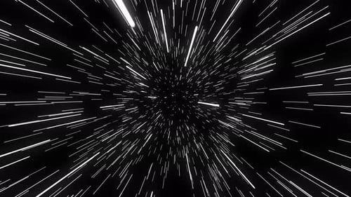 Seamless Loop Wormhole Straight Through Time and Space Warp Straight Ahead Through This Science