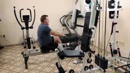 Prosthetic Workout Gym Rowing Limb Rowing