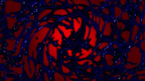 Abstract Fluid Organic Motion Background Loop