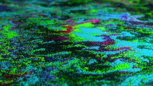 Multicolored Particles