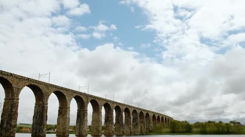Royal Border Bridge, Berwick-upon-Tweed, Northumberland, England, UK