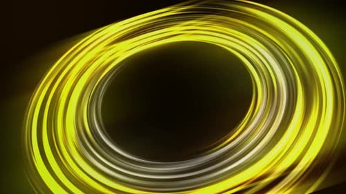 Abstract technology Glowing Circles Animation 4k background