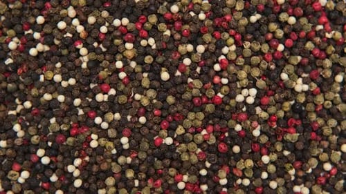 Colorful Peppercorns Spice Blend Cooking Ingredient
