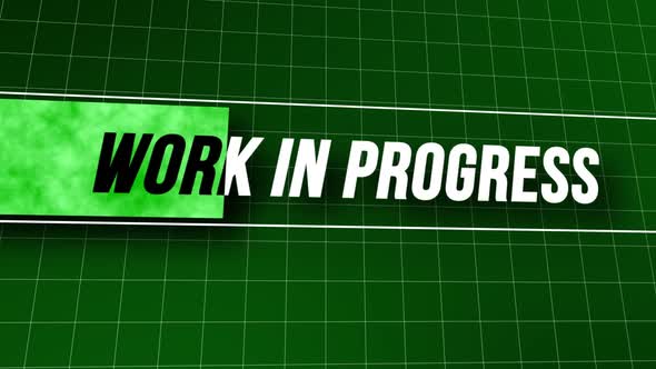 Work In Progress Loading Bar Animation, Motion Graphics ft. work in ...